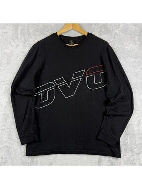 OVO October's Very Own Black Long Sleeve T Shirt Men Large Big Logo Canada Made